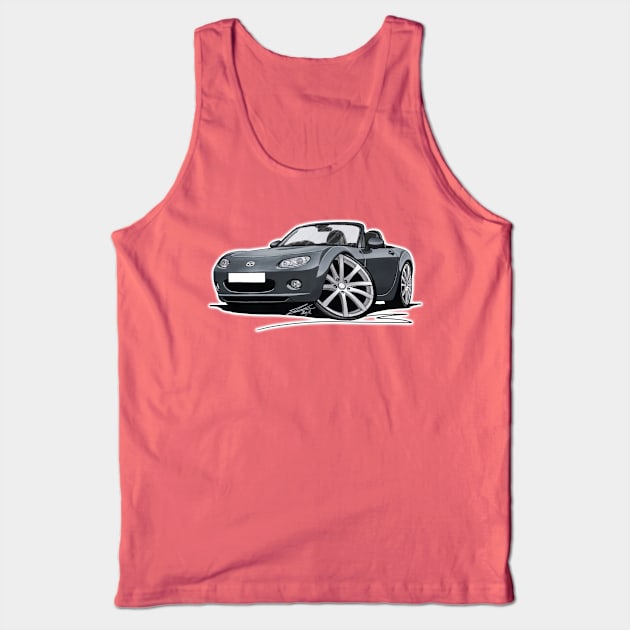 Mazda MX5 (Mk3) Grey Tank Top by y30man5